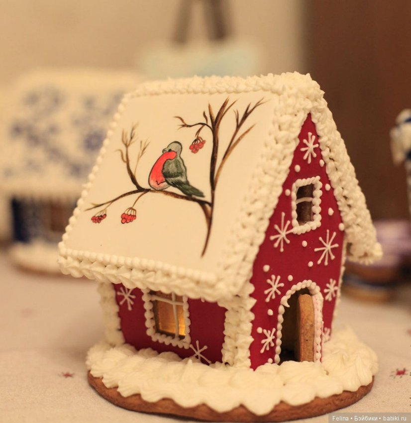Пряничные домики к Новому Году
