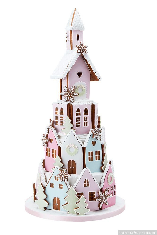 Пряничные домики к Новому Году (фото 5)