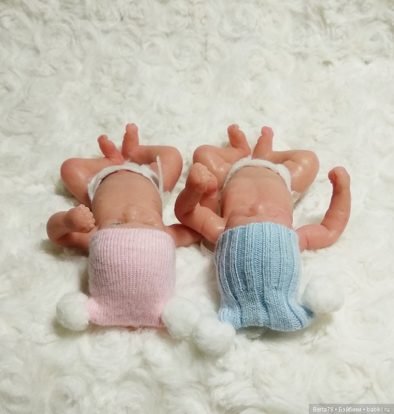 Силиконовые пупсы Берновой Татьяны - ч2 - девочки