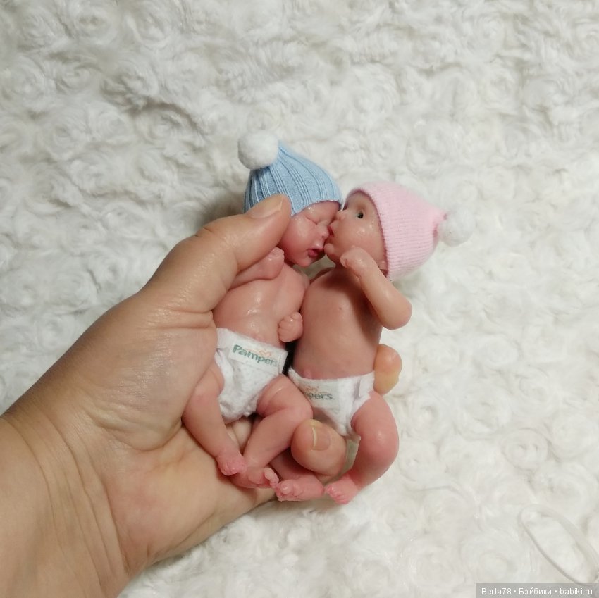 Силиконовые пупсы Берновой Татьяны - ч2 - девочки