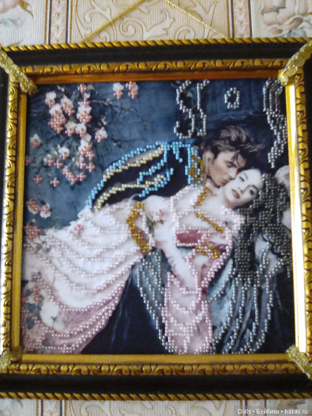 Вышивка бисером. Ромео и Джульетта (фото 5)