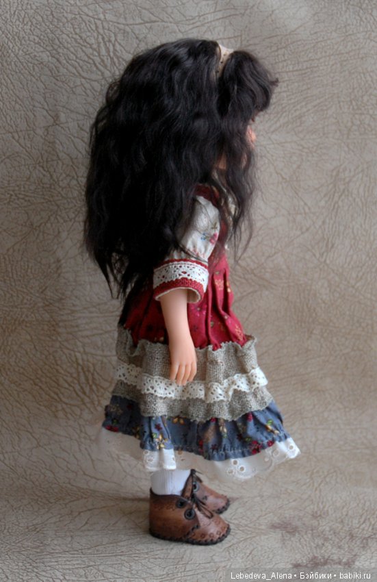 ООАК Лиу Паола Рейна — ООАК Paola Reina (Паола Рейна) и испанских кукол: перерисовка (фото 4)