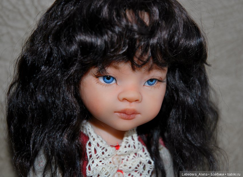 ООАК Лиу Паола Рейна — ООАК Paola Reina (Паола Рейна) и испанских кукол: перерисовка (фото 2)