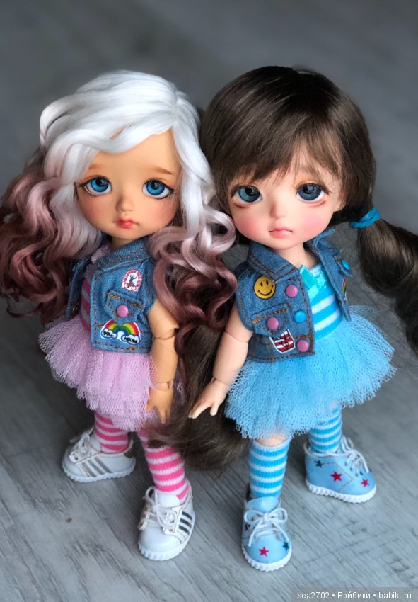 Светленькая и Темненькая — Куклы Latidoll (Лати): BJD (БЖД) (фото 2)