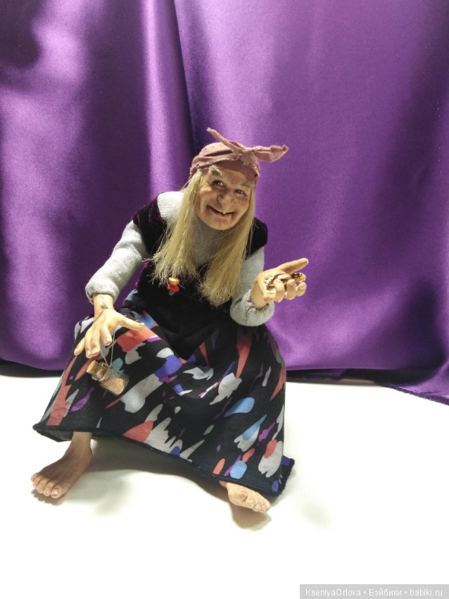 Бабушки-старушки — Лепка авторских кукол: полимерная глина (фото 4)