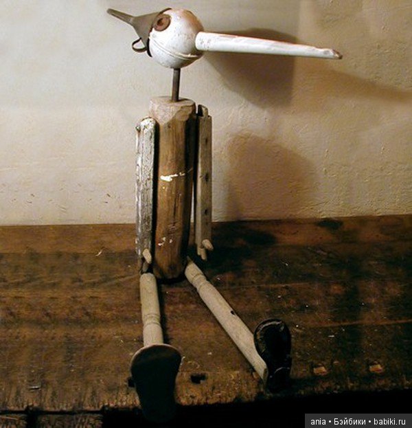 Что-то из ничего — Необычные и смешные авторские куклы: гротеск (фото 4)