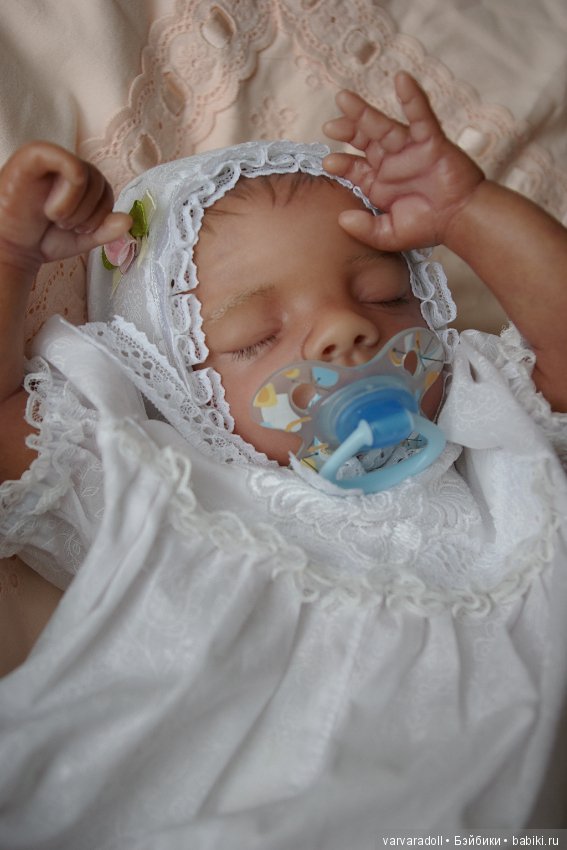 Этническая малышка на основе молда Megan (фото 7)