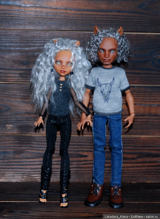 ООАК Амир и Шакира — ООАК Monster High и Ever After High: репейнт (фото 4)