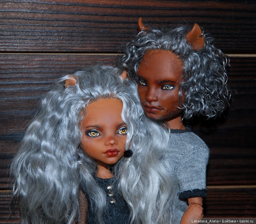 ООАК Амир и Шакира — ООАК Monster High и Ever After High: репейнт (фото 2)