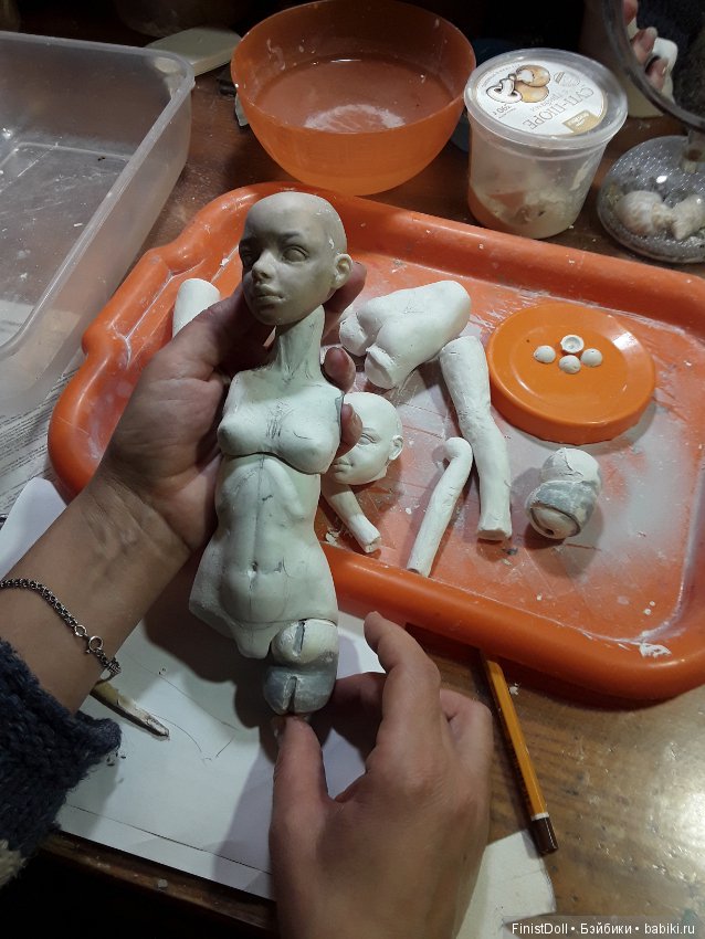 Процесс работы над двумя другими мастер-моделями (фото 2)