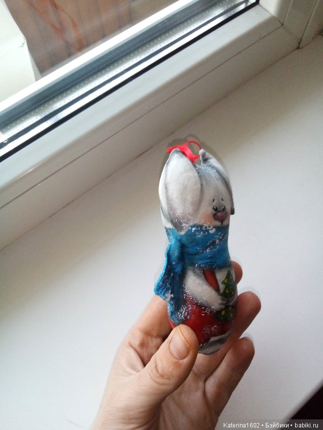 Новогодняя игрушка — Домашние фото авторских игрушек: Тедди (фото 3)