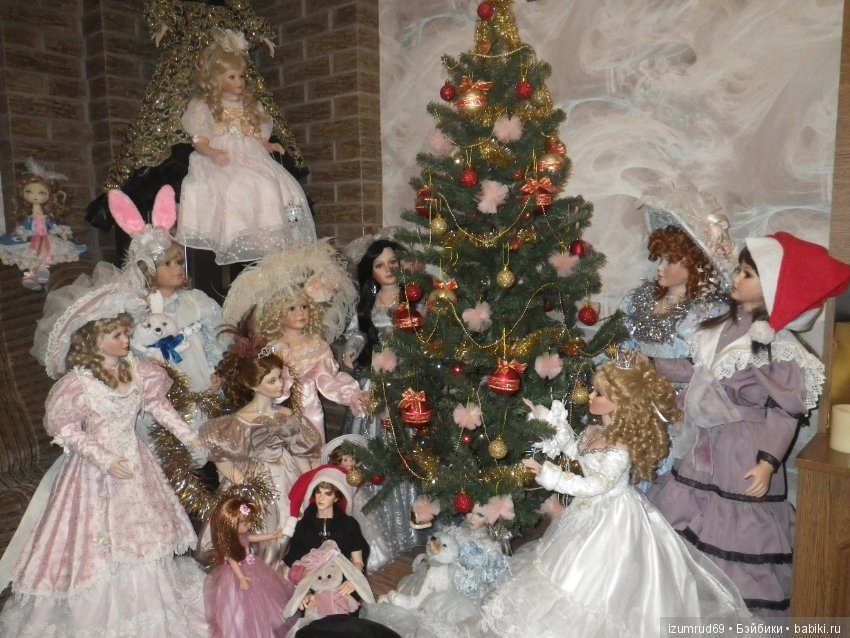 Рождественский бал — Домашние коллекции кукол: фото собраний