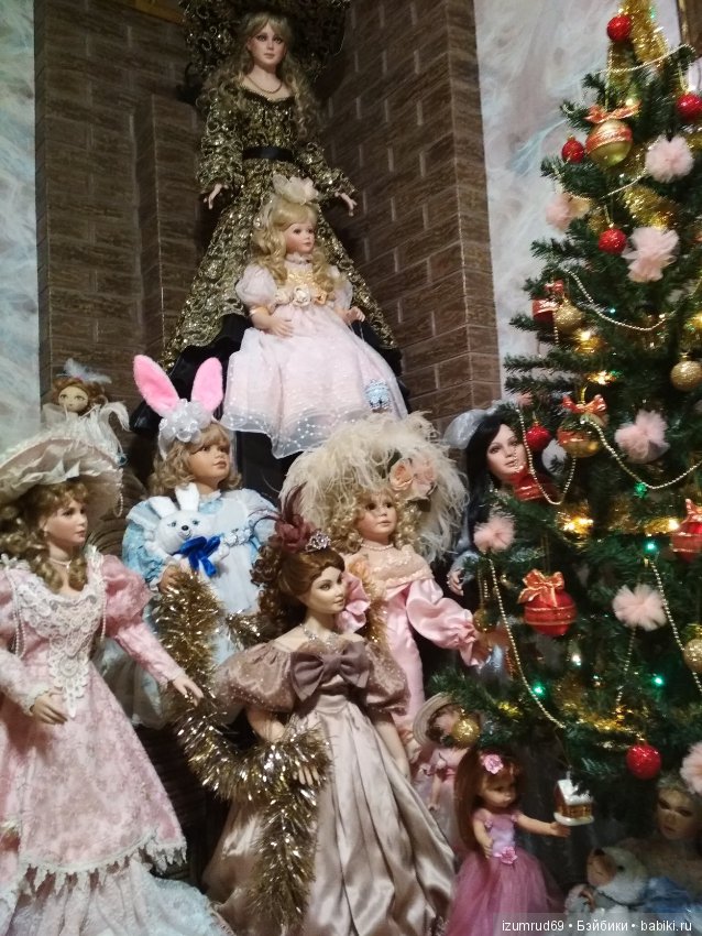 Рождественский бал — Домашние коллекции кукол: фото собраний