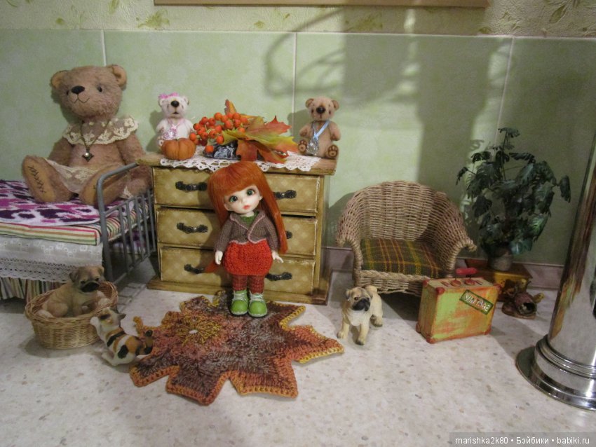 Осенний и зимний интерьер в кухне (фото 5)