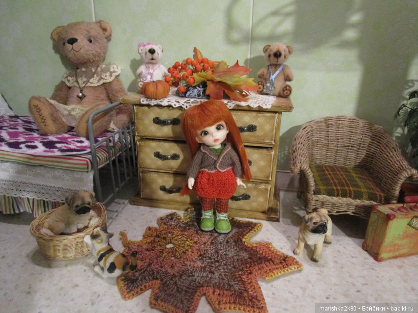 Осенний и зимний интерьер в кухне (фото 7)