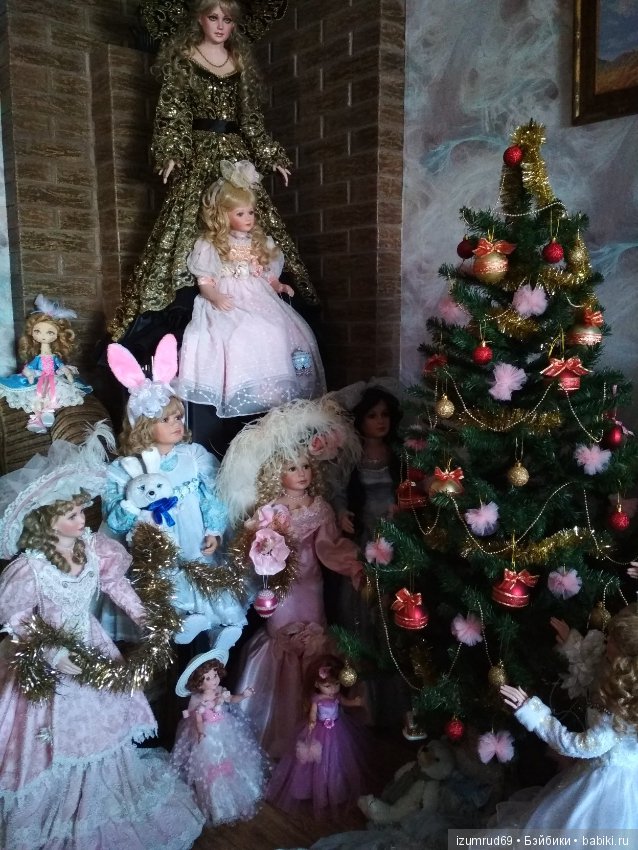 Рождественский бал — Домашние коллекции кукол: фото собраний