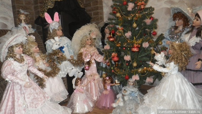 Рождественский бал — Домашние коллекции кукол: фото собраний