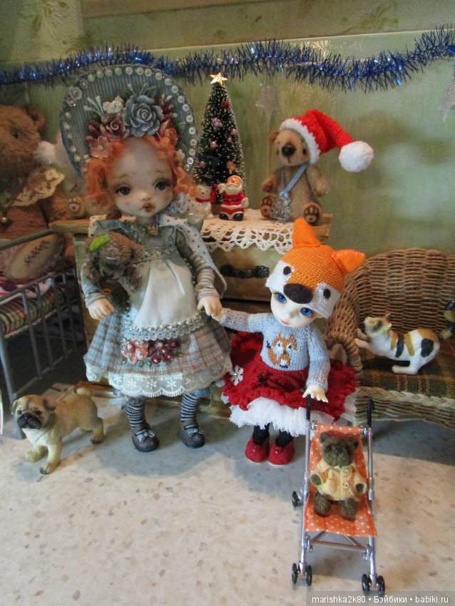 Осенний и зимний интерьер в кухне