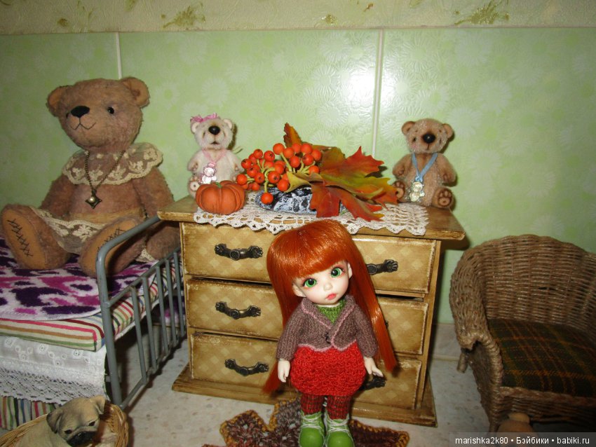 Осенний и зимний интерьер в кухне (фото 8)