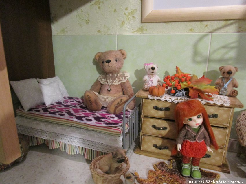 Осенний и зимний интерьер в кухне (фото 10)