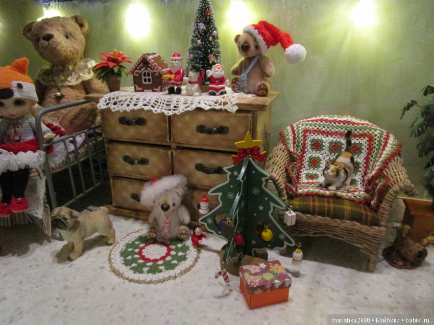 Осенний и зимний интерьер в кухне