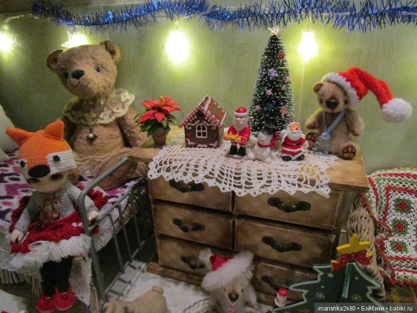 Осенний и зимний интерьер в кухне