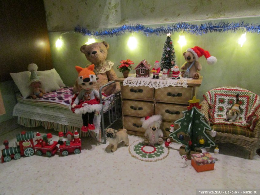 Осенний и зимний интерьер в кухне