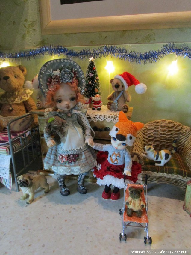 Осенний и зимний интерьер в кухне