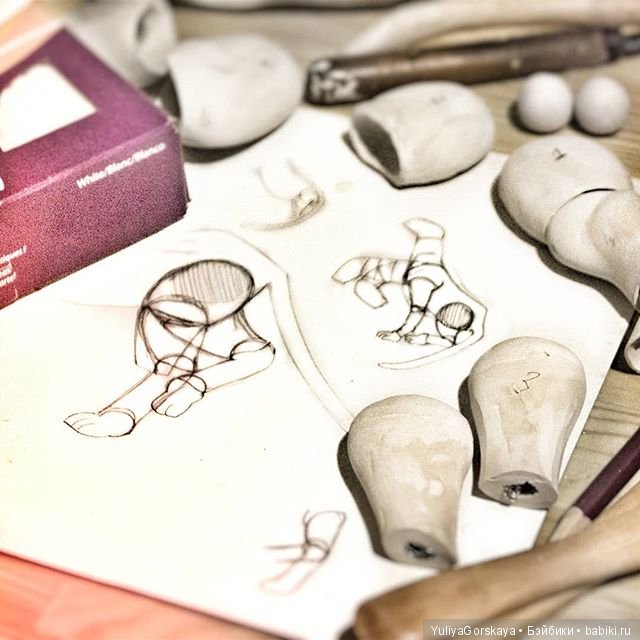 Я плакала, создавая ЛЬВА — Авторские шарнирные куклы своими руками: лепка (фото 2)