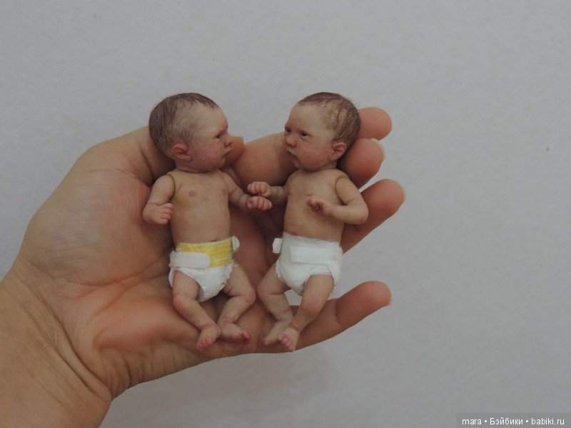 Мини малыши скульптора Sheila Mrofka