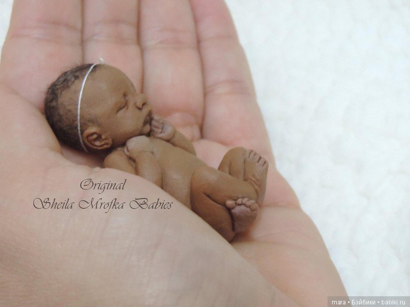 Мини малыши скульптора Sheila Mrofka