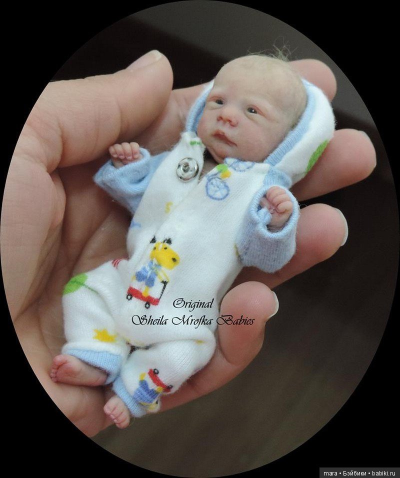 Мини малыши скульптора Sheila Mrofka