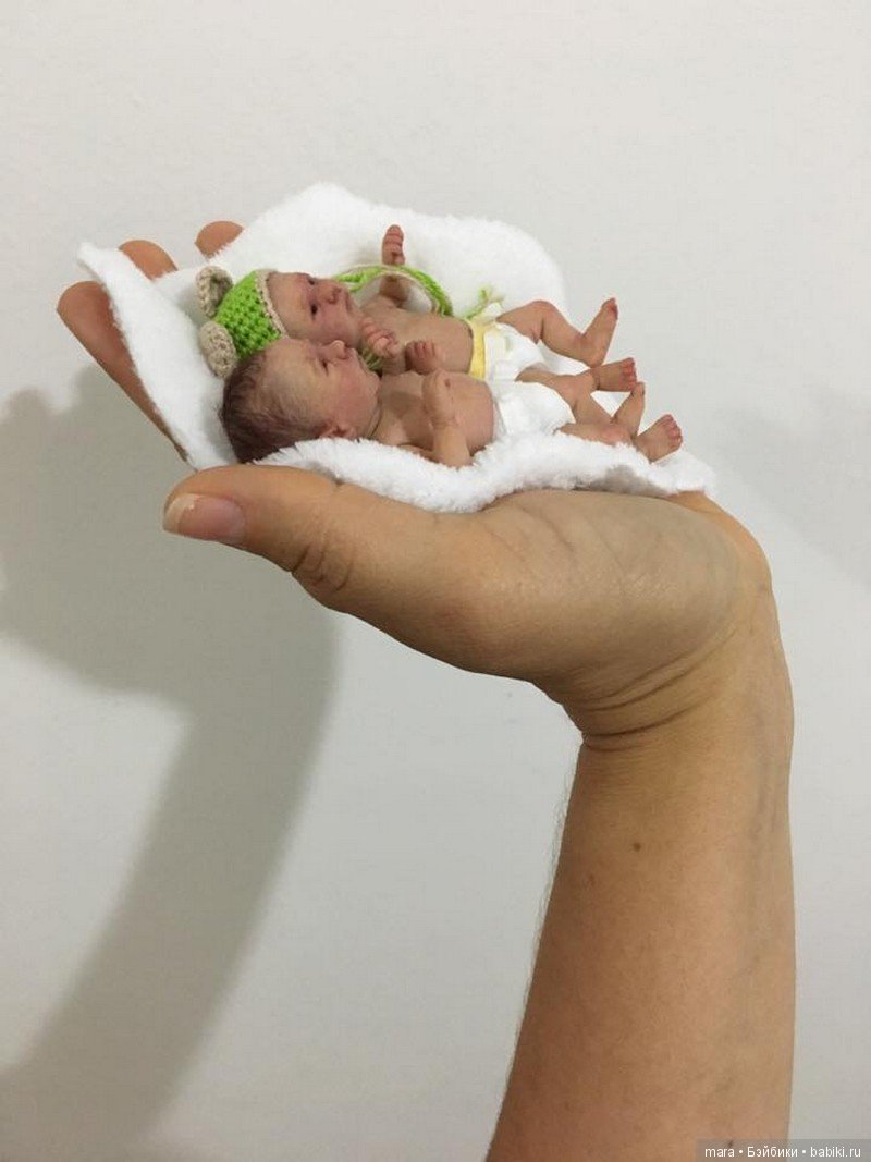 Мини малыши скульптора Sheila Mrofka