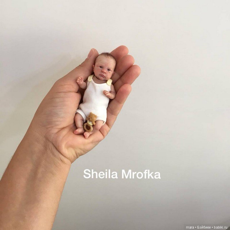 Мини малыши скульптора Sheila Mrofka