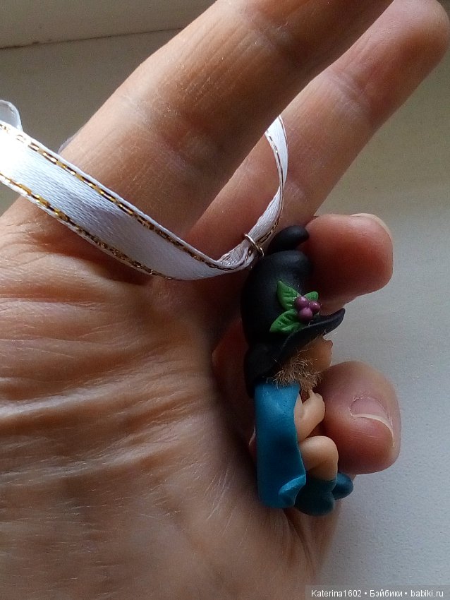 Елочная игрушка — Лепка авторских игрушек и папье (фото 4)