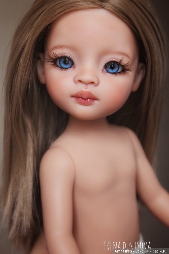 Маника с родными волосиками