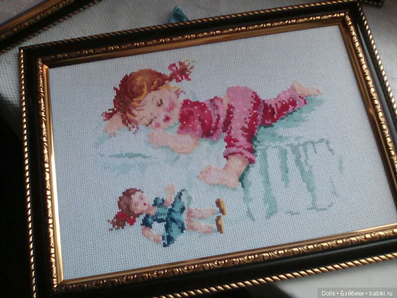 Своими руками. Вышивка с куклами