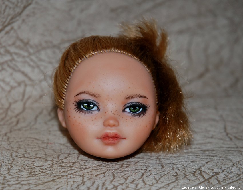 ООАК головы Эшлин Элла — ООАК Monster High и Ever After High: репейнт (фото 3)