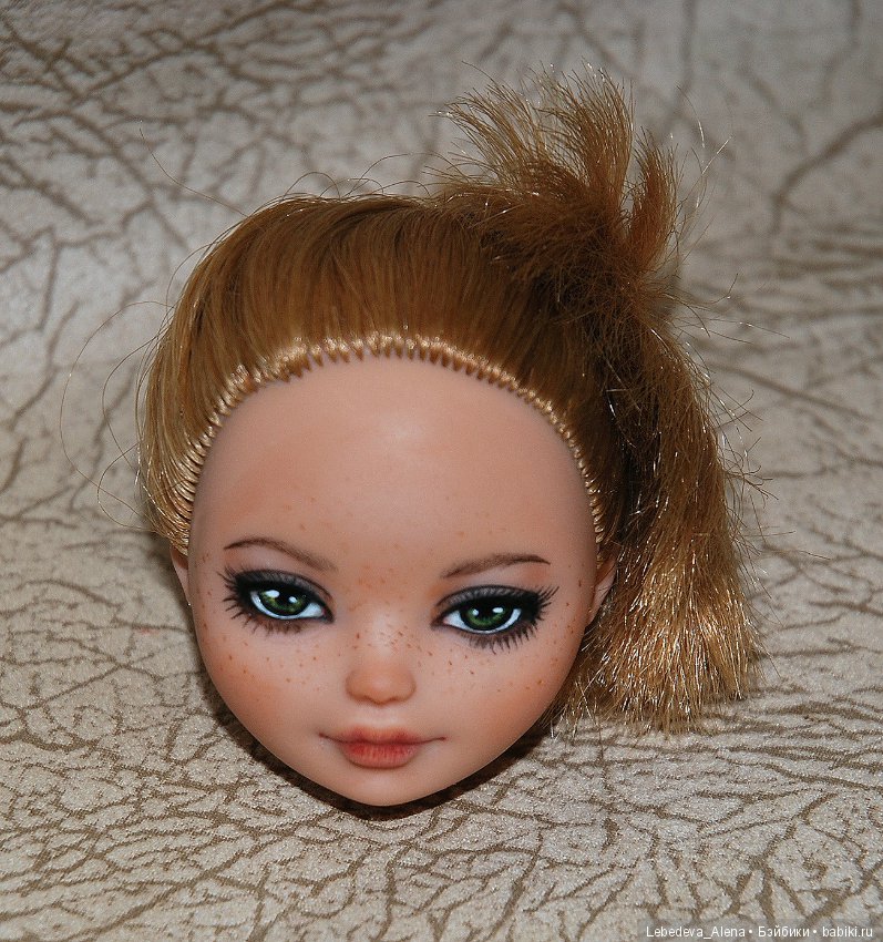 ООАК головы Эшлин Элла — ООАК Monster High и Ever After High: репейнт (фото 4)