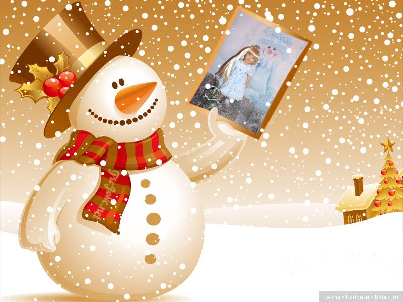 С Рождеством Христовым Всех поздравляют куколки Kidz'n'Cats