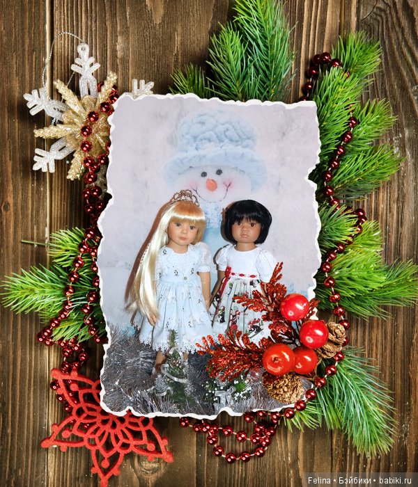 С Рождеством Христовым Всех поздравляют куколки Kidz'n'Cats