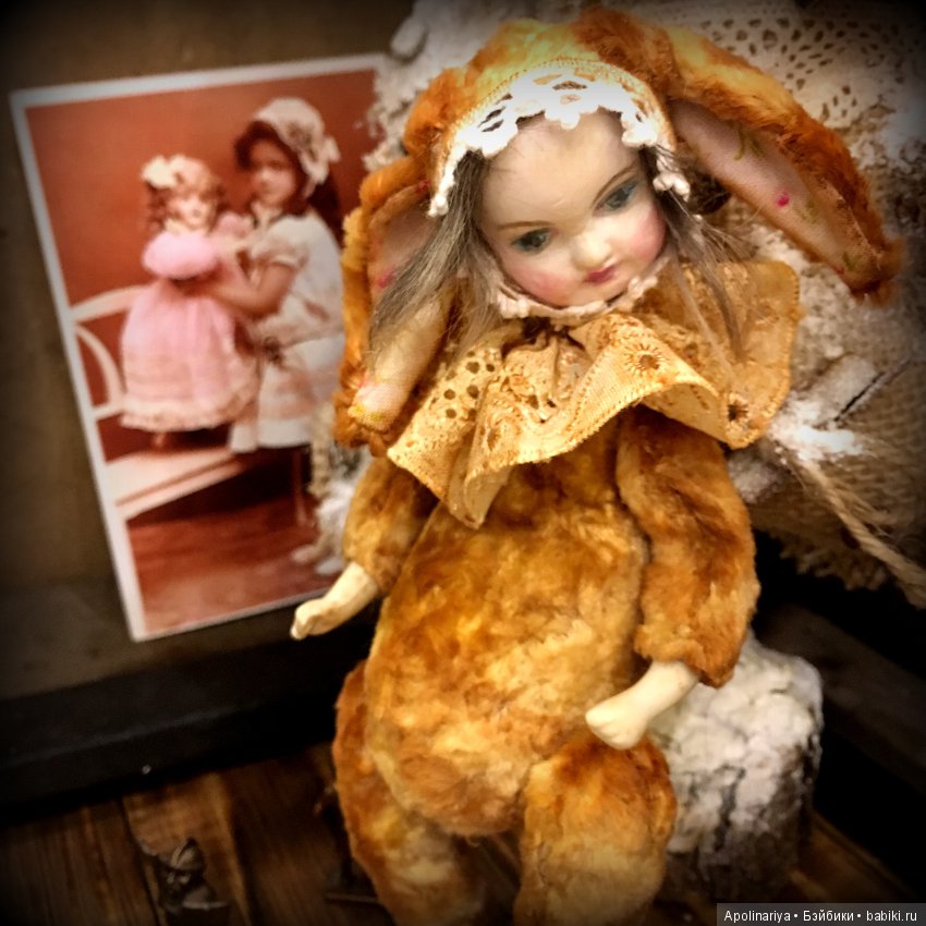 Румико...тедди-долл с велосипедом!. коллекция "Винтажный цирк"