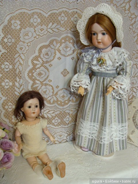 Рождественский подарок — Редкие антикварные куклы и реплики: воск (фото 7)