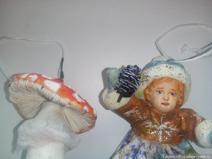 Елочные игрушки — Авторские игрушки из разных материалов: синельная проволока (фото 8)