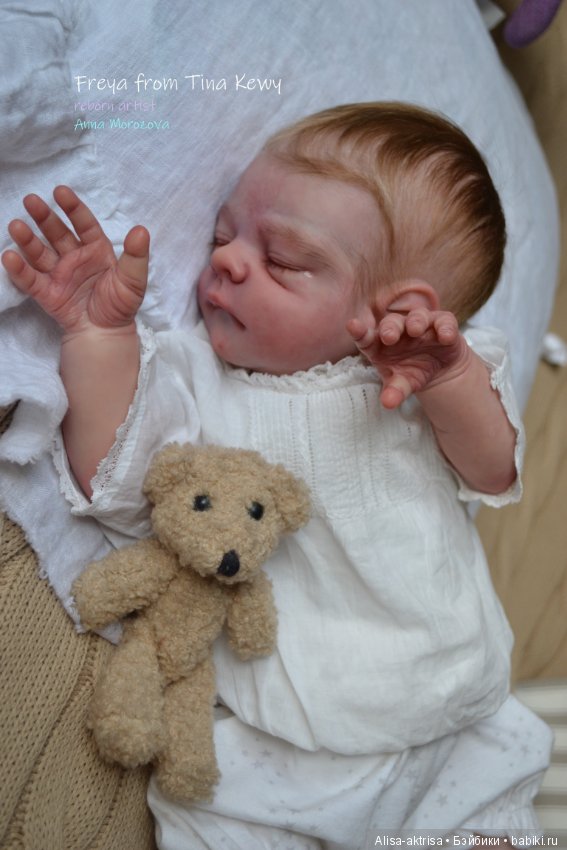 Милая и любимая Фрея вновь рождение. Кукла - реборн Анны Морозовой