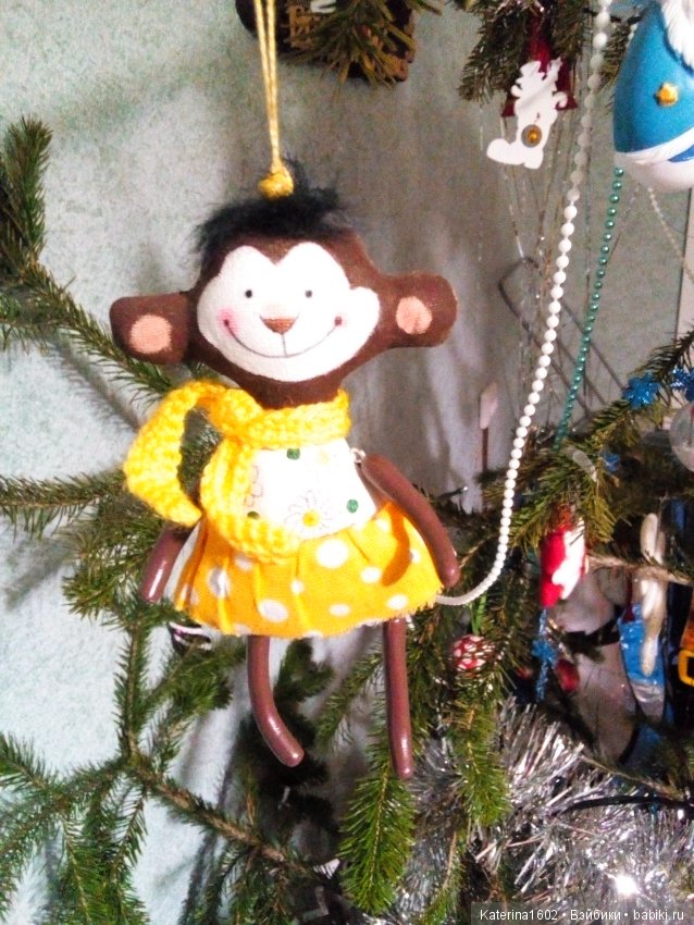 Елочные игрушки — Авторские игрушки из разных материалов: синельная проволока (фото 2)