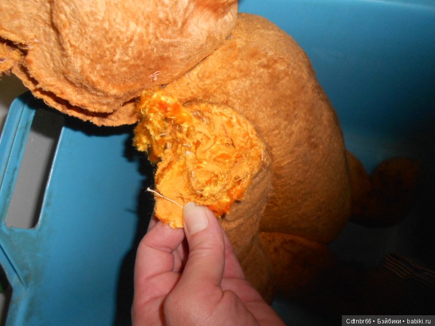 Мой Новогодний подарок самой себе. Или реставрация Мишутки (фото 4)