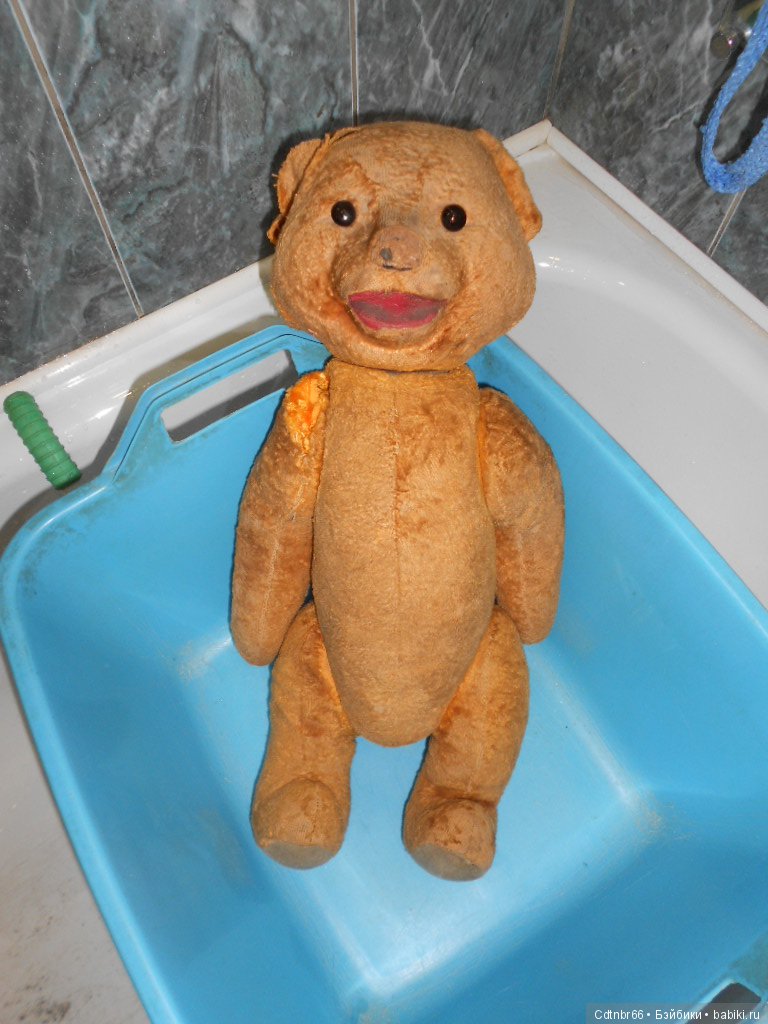 Мой Новогодний подарок самой себе. Или реставрация Мишутки (фото 2)