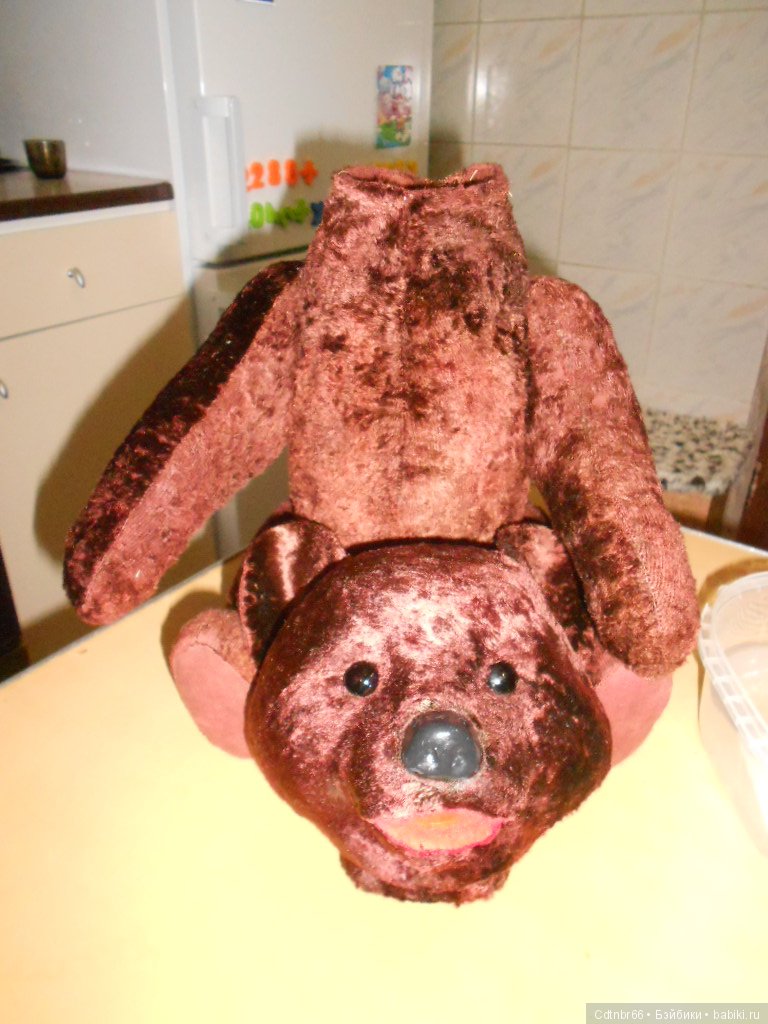 Мой Новогодний подарок самой себе. Или реставрация Мишутки