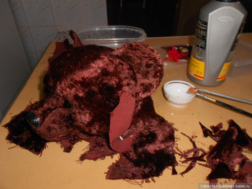 Мой Новогодний подарок самой себе. Или реставрация Мишутки